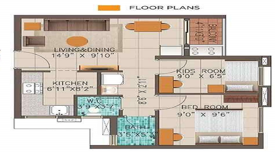 Bagmane Sierra Business District Office Floor Plan